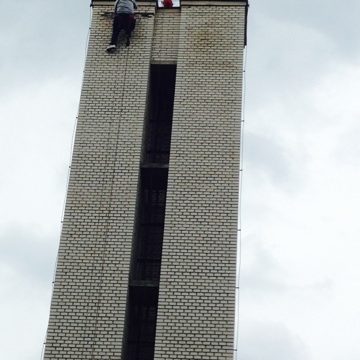 KEISH - STEFE Banská Bystrica, a.s.-oprava komína kotolne nám. SNP